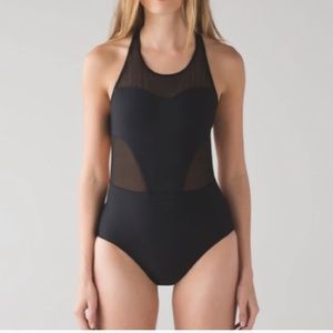 Lululemon Bathing Suit - Black One Piece